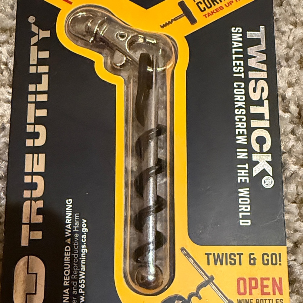 Silver Keyring Corkscrew - Picture 11 of 11